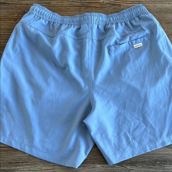 BURNSDIDE Light Blue Casual Shorts - Picture 8 of 10